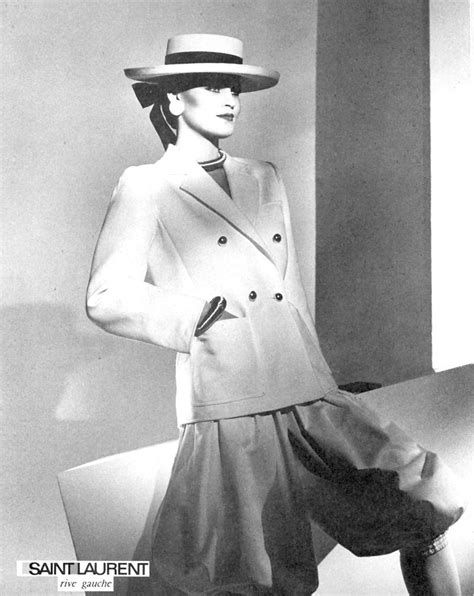 1980's ysl collections|YSL clothing 1970s.